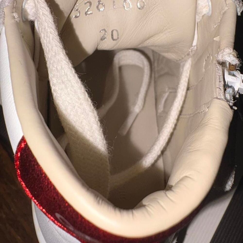 Gucci White First-shoes-baby-shoes / Size 4.5-5 - Picture 5 of 7